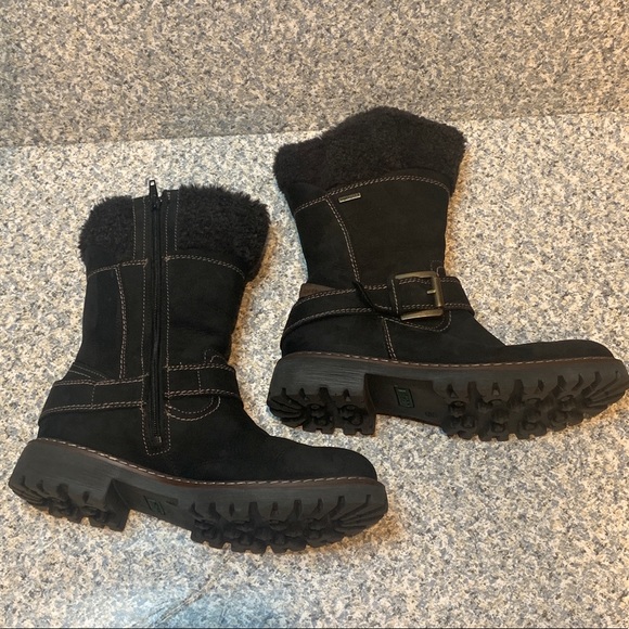 Josef Seibel Marta 51 Leather Waterproof Fur Lined Boots Size 8 1/2 - Picture 6 of 11